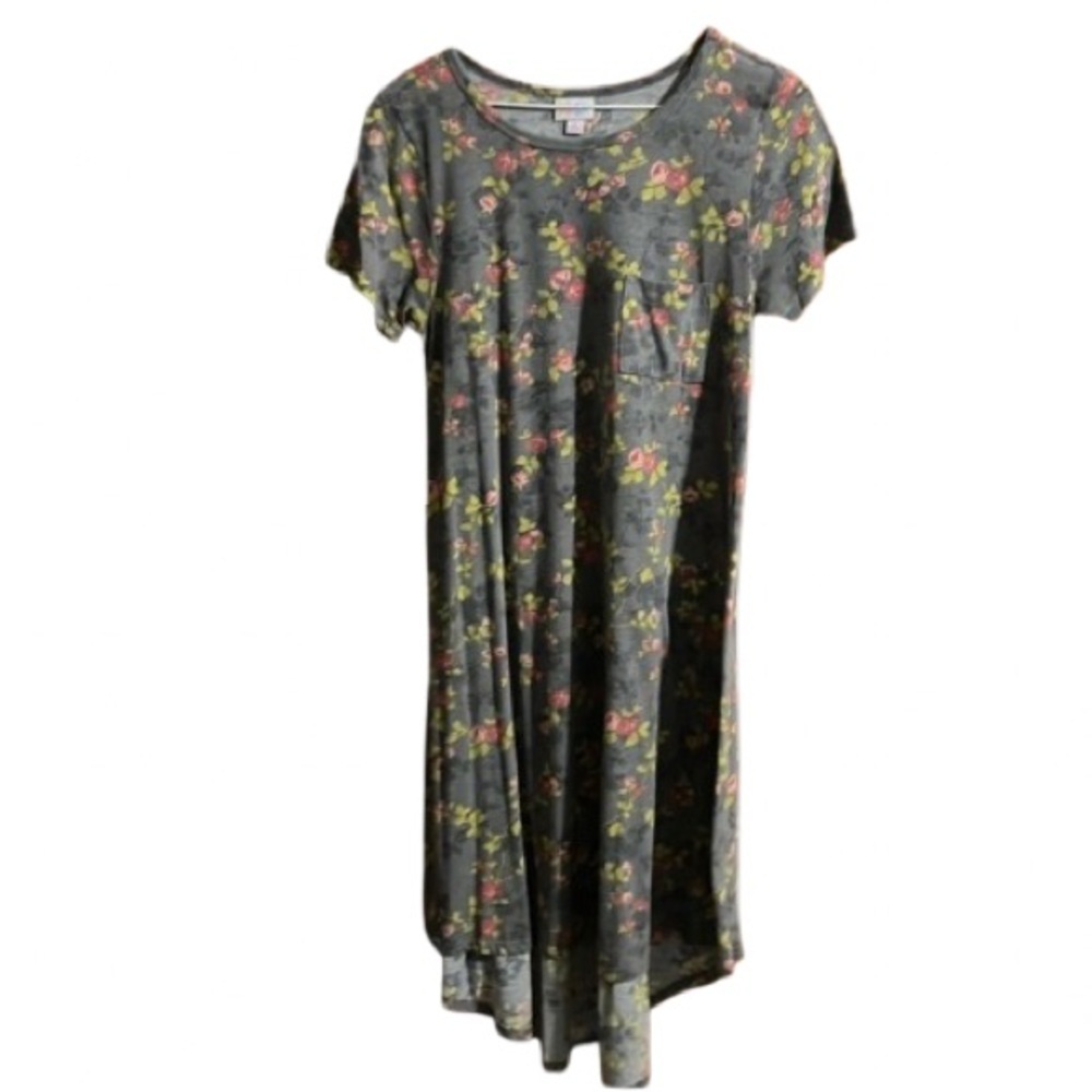 #193 LuLaRoe Soft Carly Small Floral dress